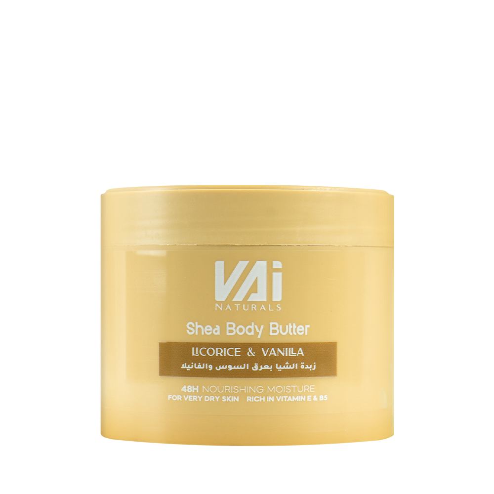 Shea Body Butter Licorice & Vanilla