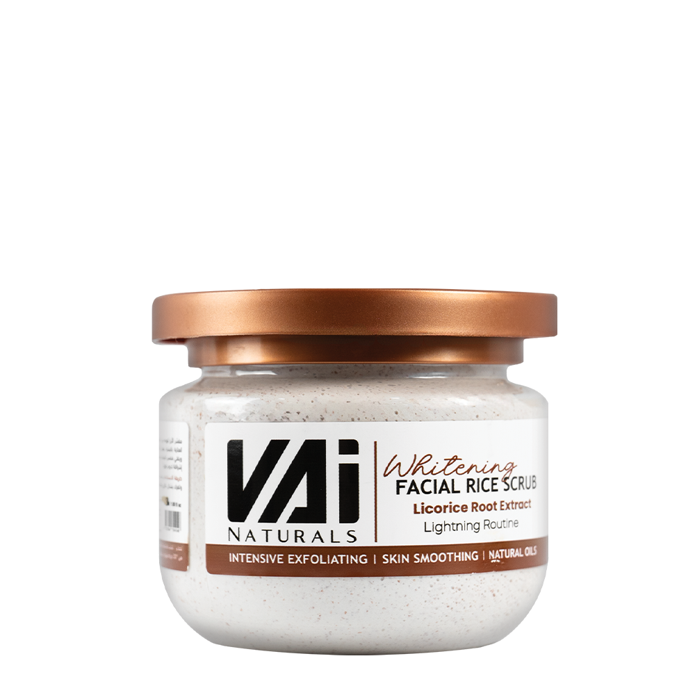 Whitening Rice Scrub Licorice Root Extract