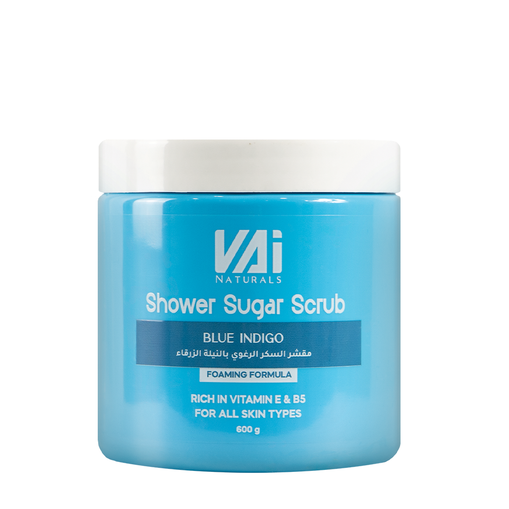 Shower Sugar Scrub Blue Indigo